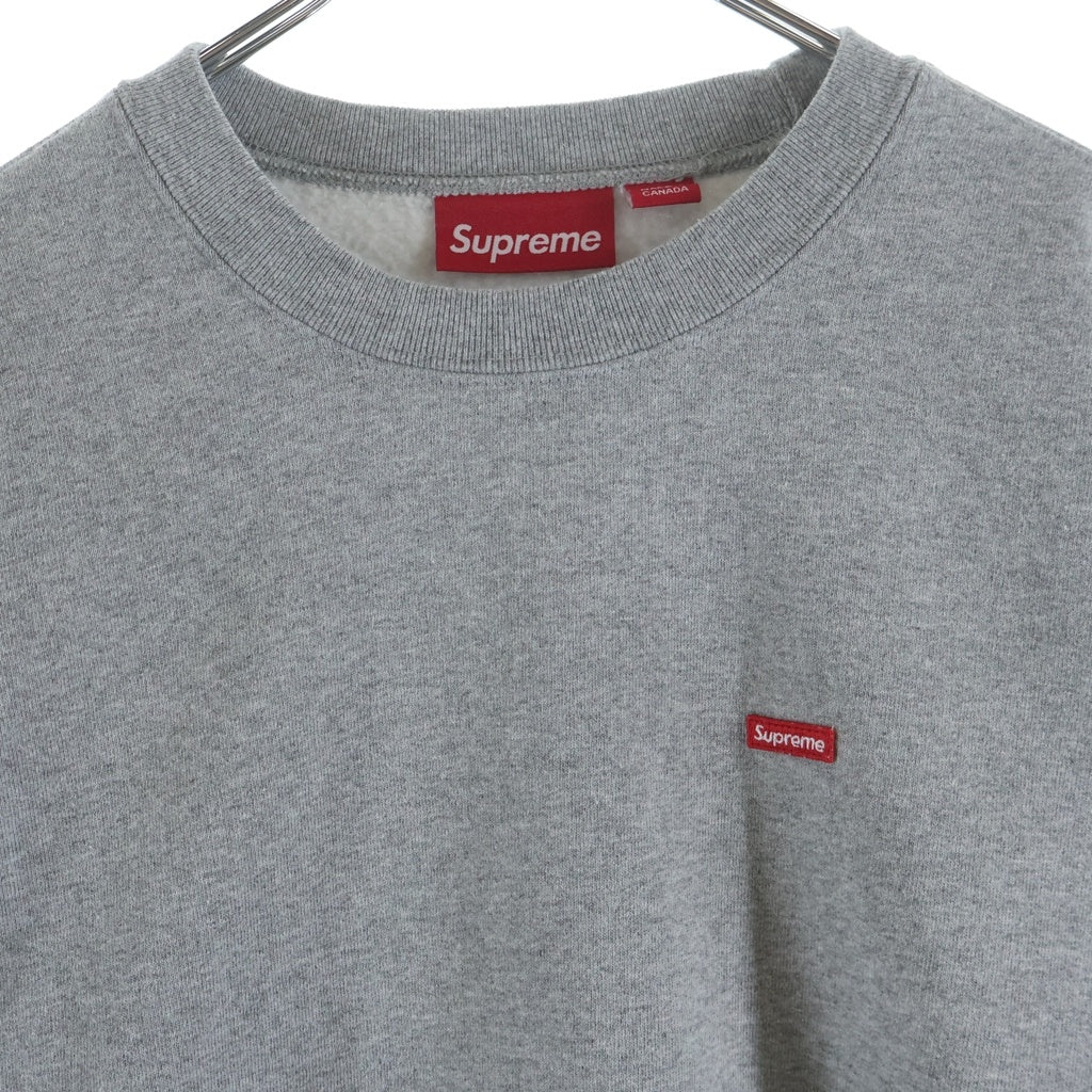 SUPREME(シュプリーム) 25AW Small Box Logo Crewneck スモールボックスロゴ クルーネック スウェット トレーナー グレー