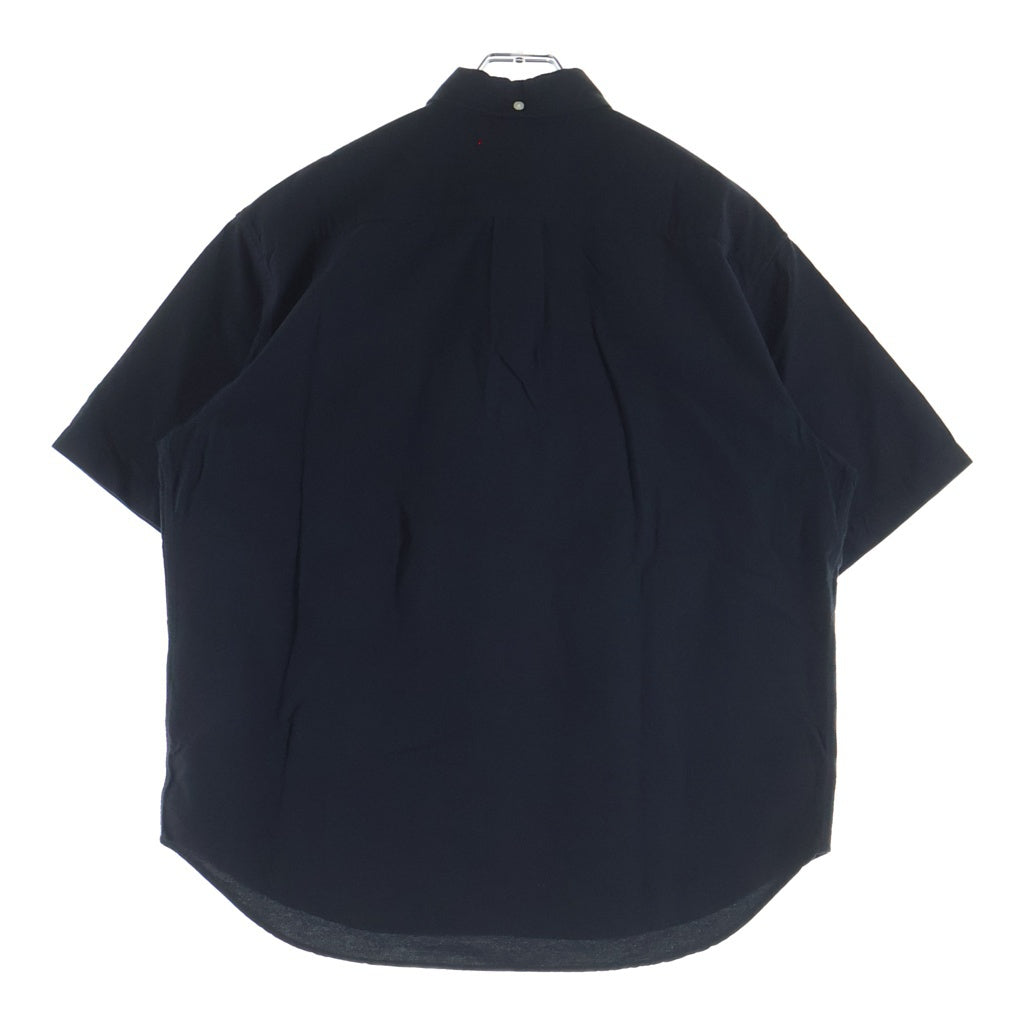 SUPREME(シュプリーム) 25SS Loose Fit Oxford Shirt ルーズフィット オックスフォード ボタンダウン 半袖シャツ ブラック