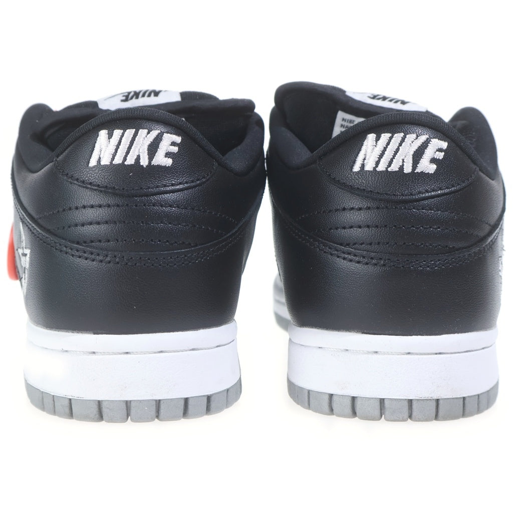 NIKE SB(ナイキエスビー) ×Supreme DUNK CK3480-001 シュプリーム ダンク カットスニーカー メタリックシルバー/ブラック レディース US7/25cm