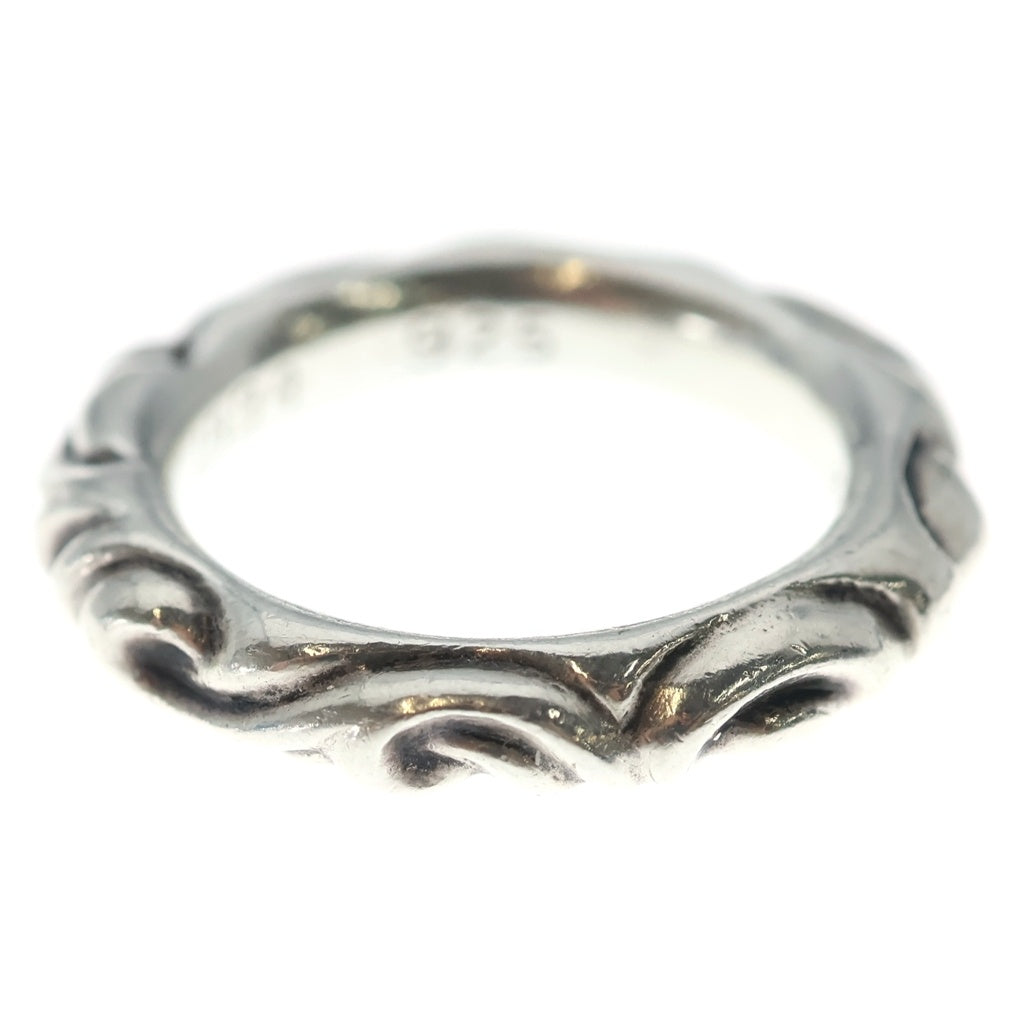 CHROME HEARTS(クロムハーツ) SCRL BAND スクロールバンド リング シルバー BCA351