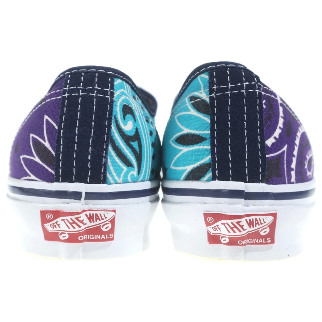 VANS(ヴァンズ) ×BEDWIN & THE HEARTBREAKERS OG AUTHENTIC LX ベドウィン ローカットスニーカー バンダナ柄 マルチ US9/27cm VN0A4BV99R91
