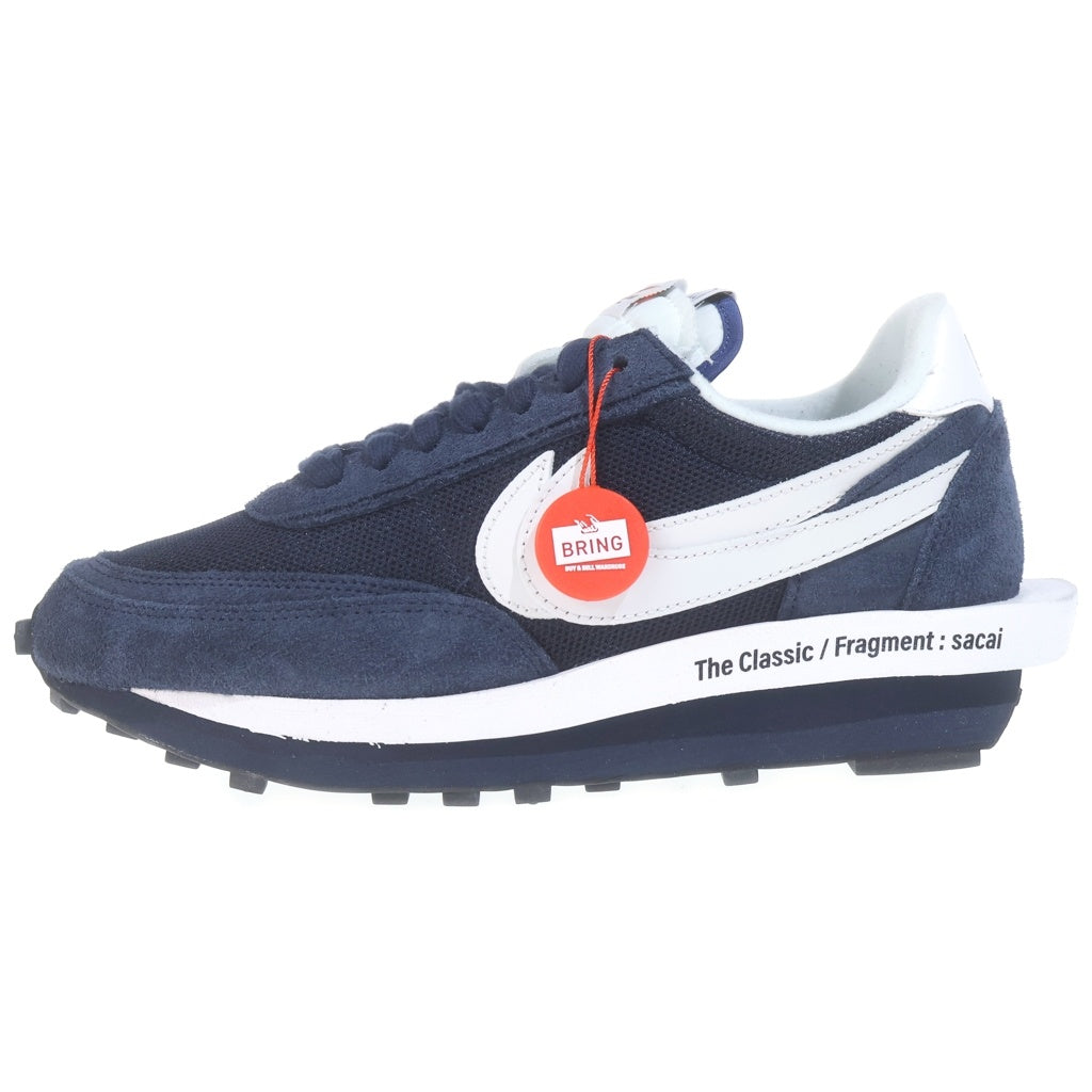 NIKE(ナイキ) ×fragment design × sacai LD WAFFLE DH2684-400 フラグメントデザイン サカイ ローカットスニーカー ネイビー US9.5/27.5cm