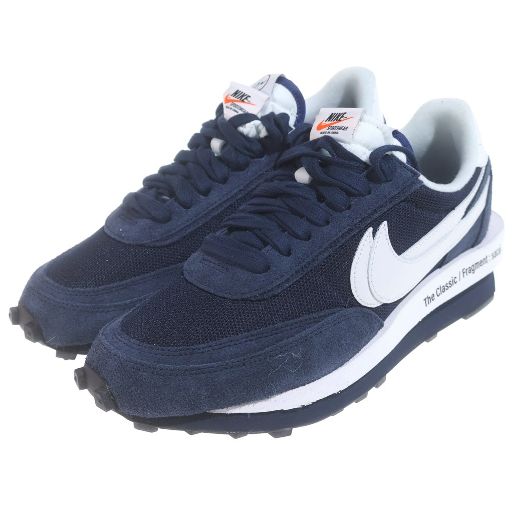 NIKE(ナイキ) ×fragment design × sacai LD WAFFLE DH2684-400 フラグメントデザイン サカイ ローカットスニーカー ネイビー US9.5/27.5cm