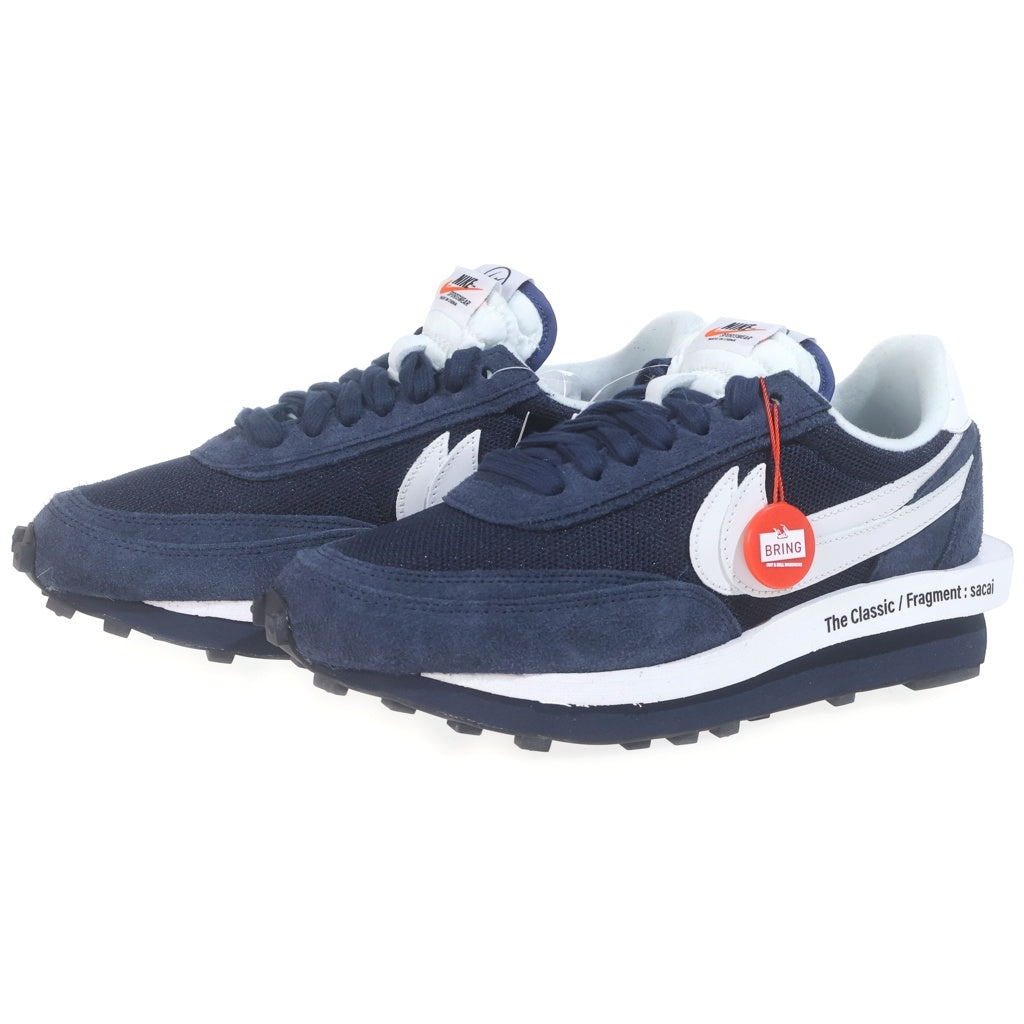 NIKE(ナイキ) ×fragment design × sacai LD WAFFLE DH2684-400 フラグメントデザイン サカイ ローカットスニーカー ネイビー US9.5/27.5cm
