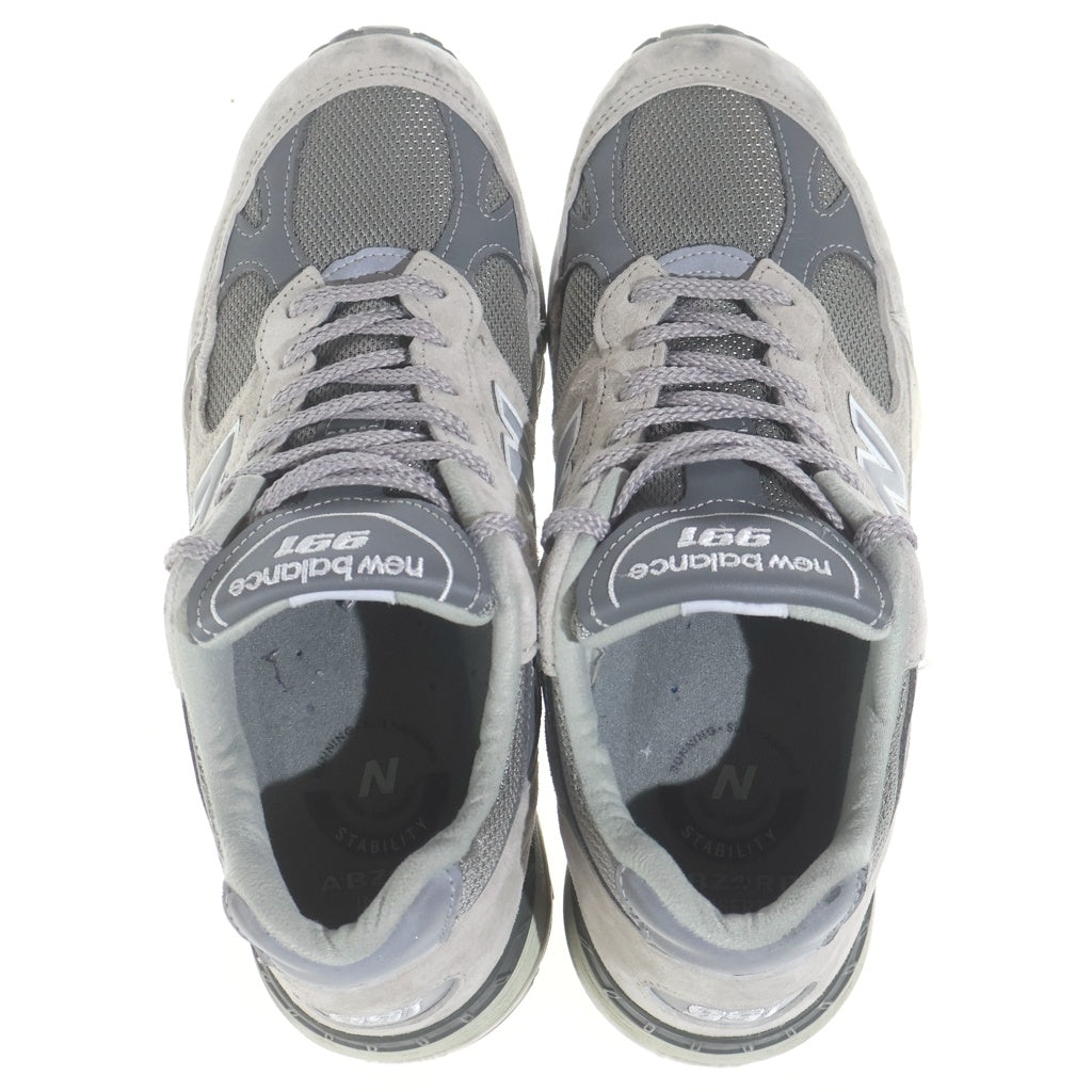 New Balance(ニューバランス) M991GL スエード ローカットスニーカー グレー US9.5/27.5cm