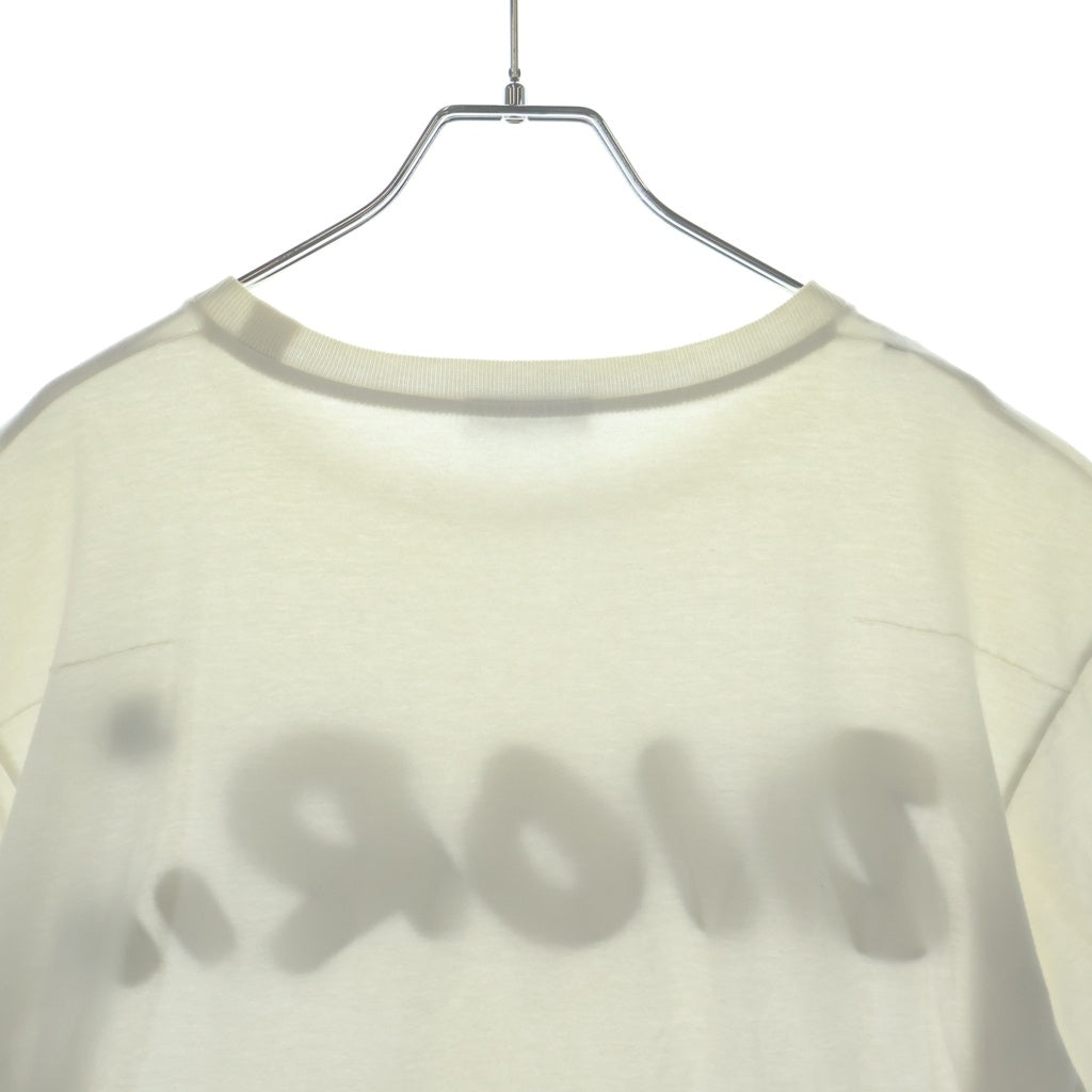 DIOR(ディオール) 19SS ×KAWS BEE LOGO TEE カウズ ビー刺繍 半袖Tシャツ ホワイト 923J611X1241
