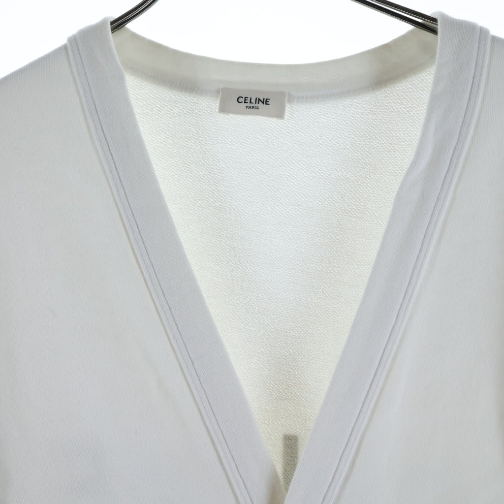 CELINE(セリーヌ) 22SS バックロゴプリント スウェット カーディガン