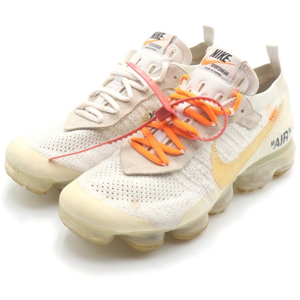 NIKE(ナイキ) ×OFF-WHITE AIR VAPORMAX AA3831-100 オフ ホワイト エアヴェイパーマックス ローカットスニーカー ホワイト US8/26cm