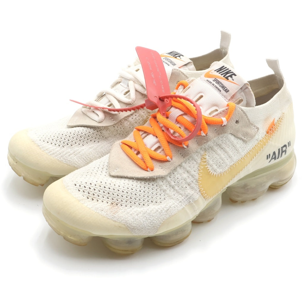 NIKE(ナイキ) ×OFF-WHITE AIR VAPORMAX AA3831-100 オフ ホワイト エアヴェイパーマックス ローカットスニーカー ホワイト US8/26cm