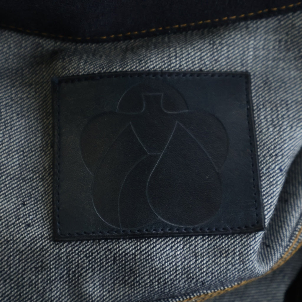 MOMOTARO JEANS(桃太郎ジーンズ) 001 1ST TYPE STANDARD DENIM JACKET 14.7oz ファースト シンチバック付き スタンダード デニム トラッカー ジャケット インディゴ M001STID4S