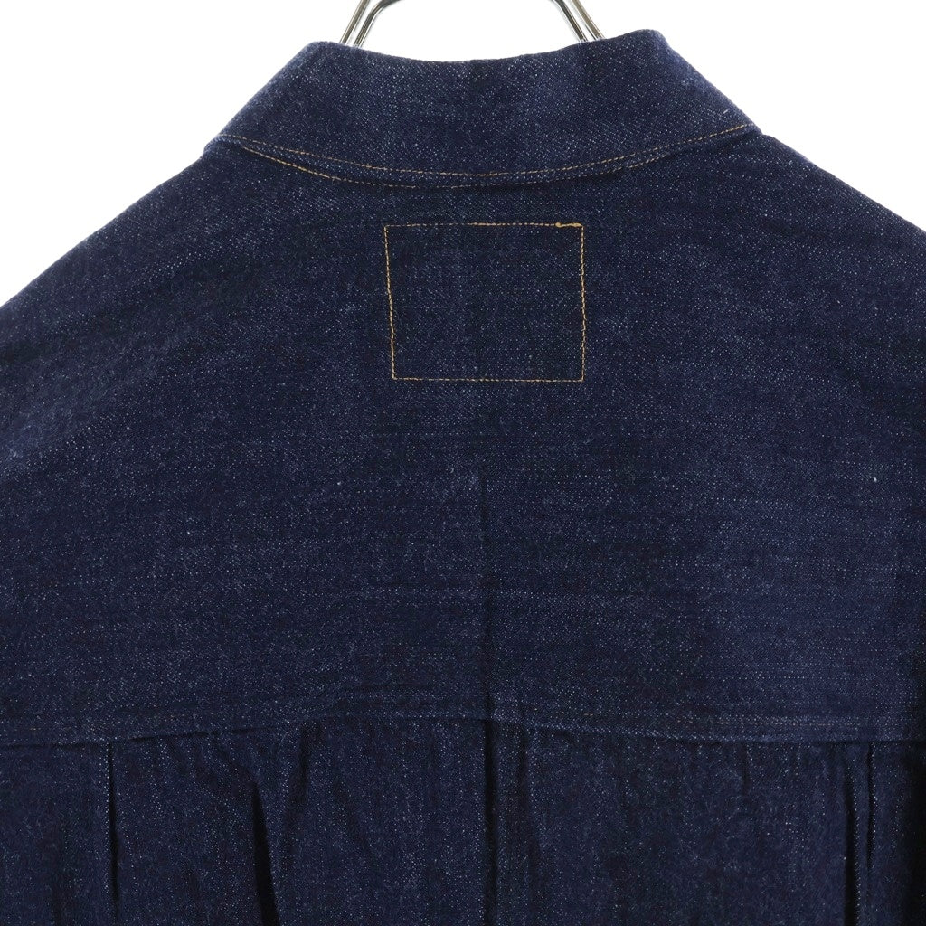 TCB JEANS(ティーシービー ジーンズ) No.2 Blouse 1890 シンチバック付き ダウンポケット ブラウス デニム トラッカー ジャケット インディゴ