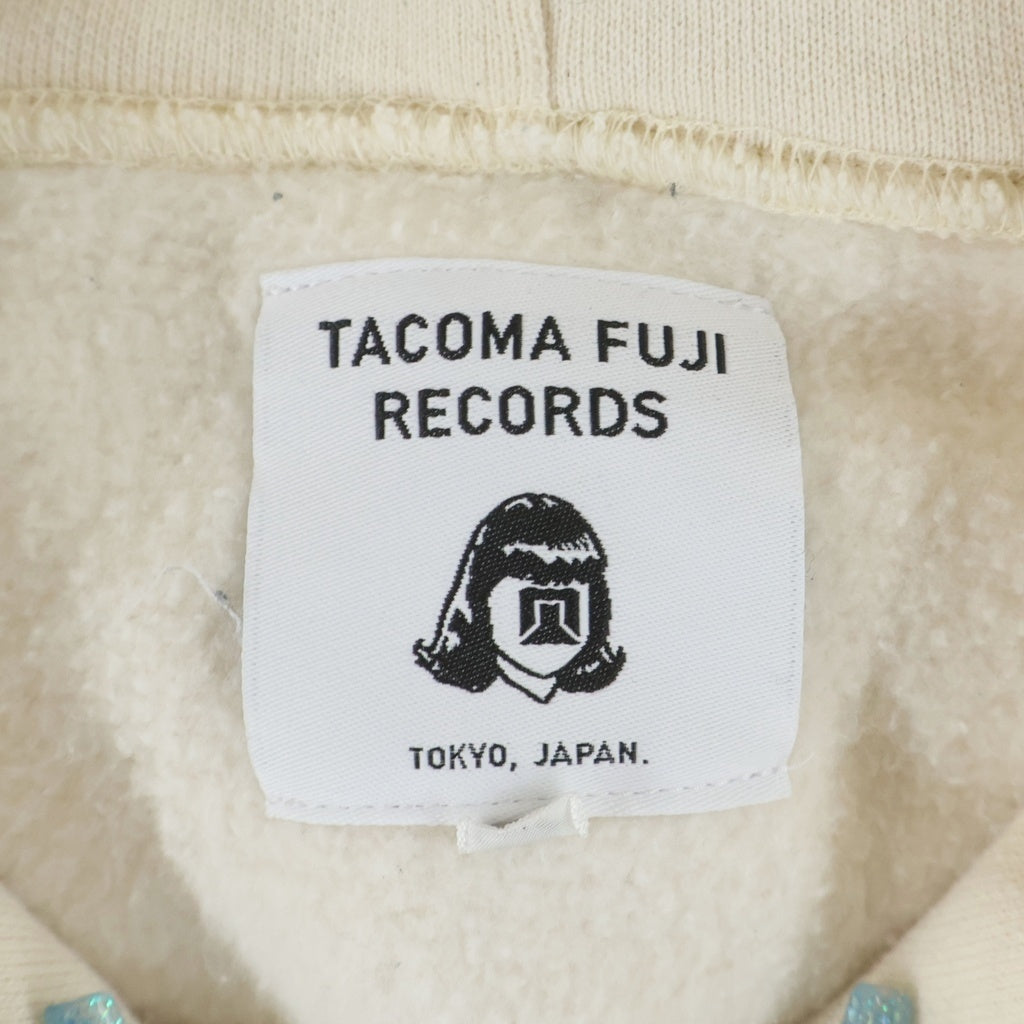 TACOMA FUJI RECORDS(タコマフジレコード) 23AW COFFEE POWER HOODIE DESIGHNED BY YUNOSUKE コーヒーパワー プリント フーディー スウェット プルオーバーパーカー ナチュラル TFR-P2304NA