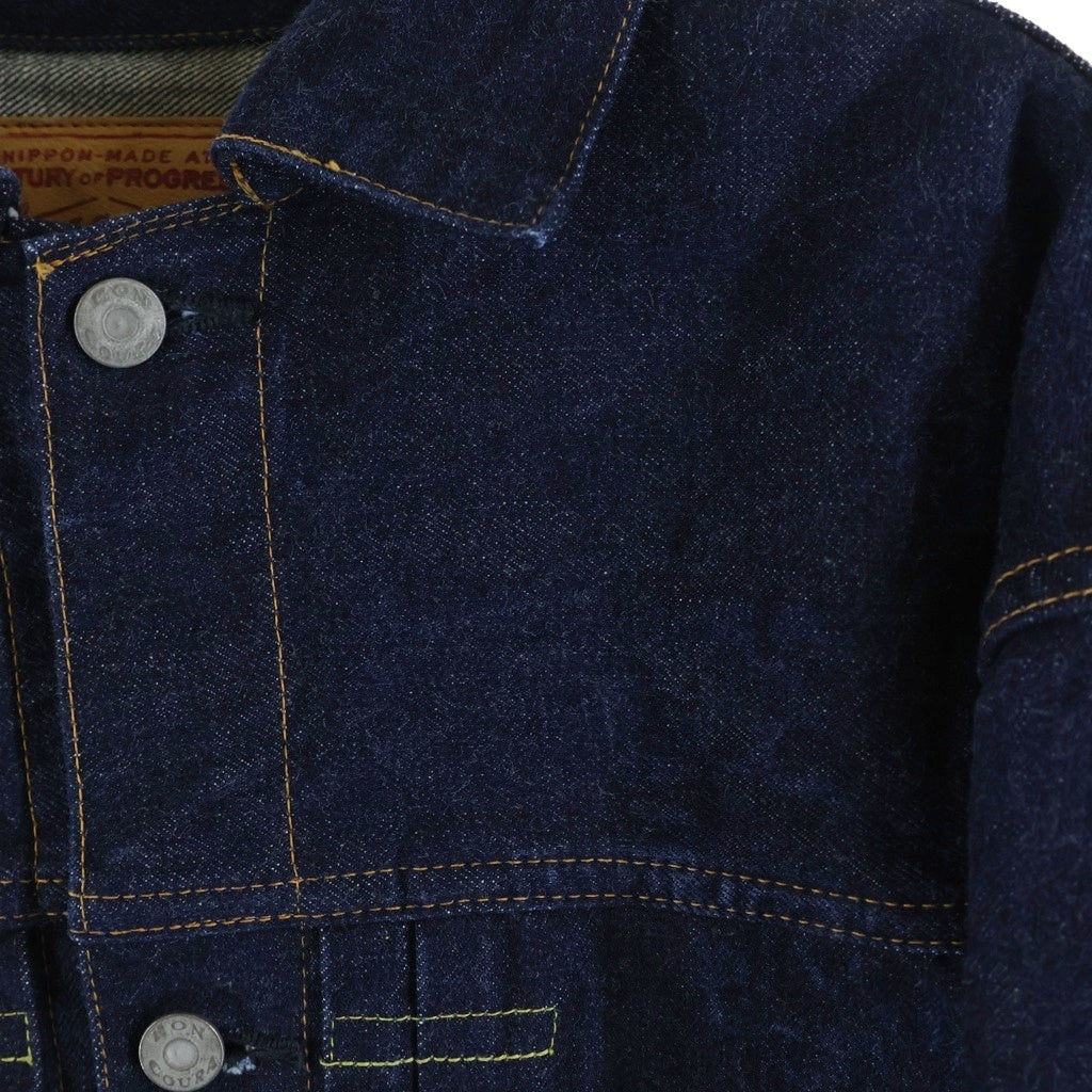 BONCOURA(ボンクラ) Washed Denim Jacket 1st 大戦モデル ファースト デニム トラッカージャケット インディゴ
