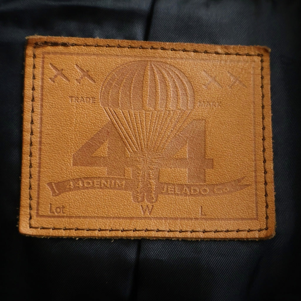 JELADO(ジェラード) 44 Leather Jacket Horse hide 大戦モデル 茶芯 ホースハイド レザー ジャケット ブラック