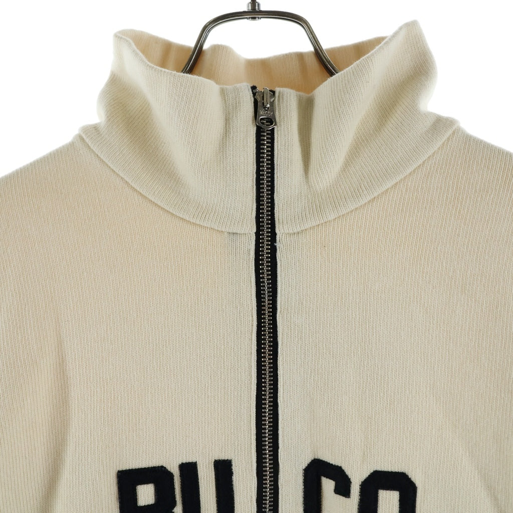 BUCO(ブコ) 23AW HALF-ZIP MOTORCYCLE JERSEY モーターサイクル ジャージー フロントロゴ ハーフジップスウェット トレーナー BC23104