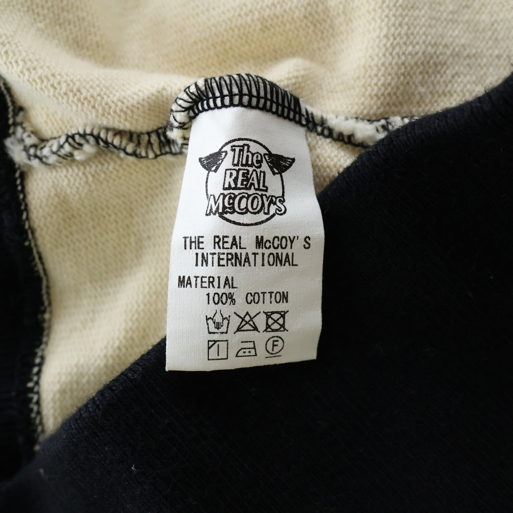 BUCO(ブコ) 23AW HALF-ZIP MOTORCYCLE JERSEY モーターサイクル ジャージー フロントロゴ ハーフジップスウェット トレーナー BC23104