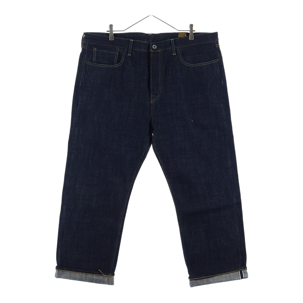 TROPHY CLOTHING(トロフィークロージング) 1605 Standard DirtDenim ボタンフライ ストレート デニムパンツ インディゴ