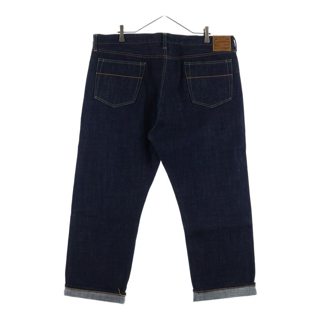 TROPHY CLOTHING(トロフィークロージング) 1605 Standard DirtDenim ボタンフライ ストレート デニムパンツ インディゴ