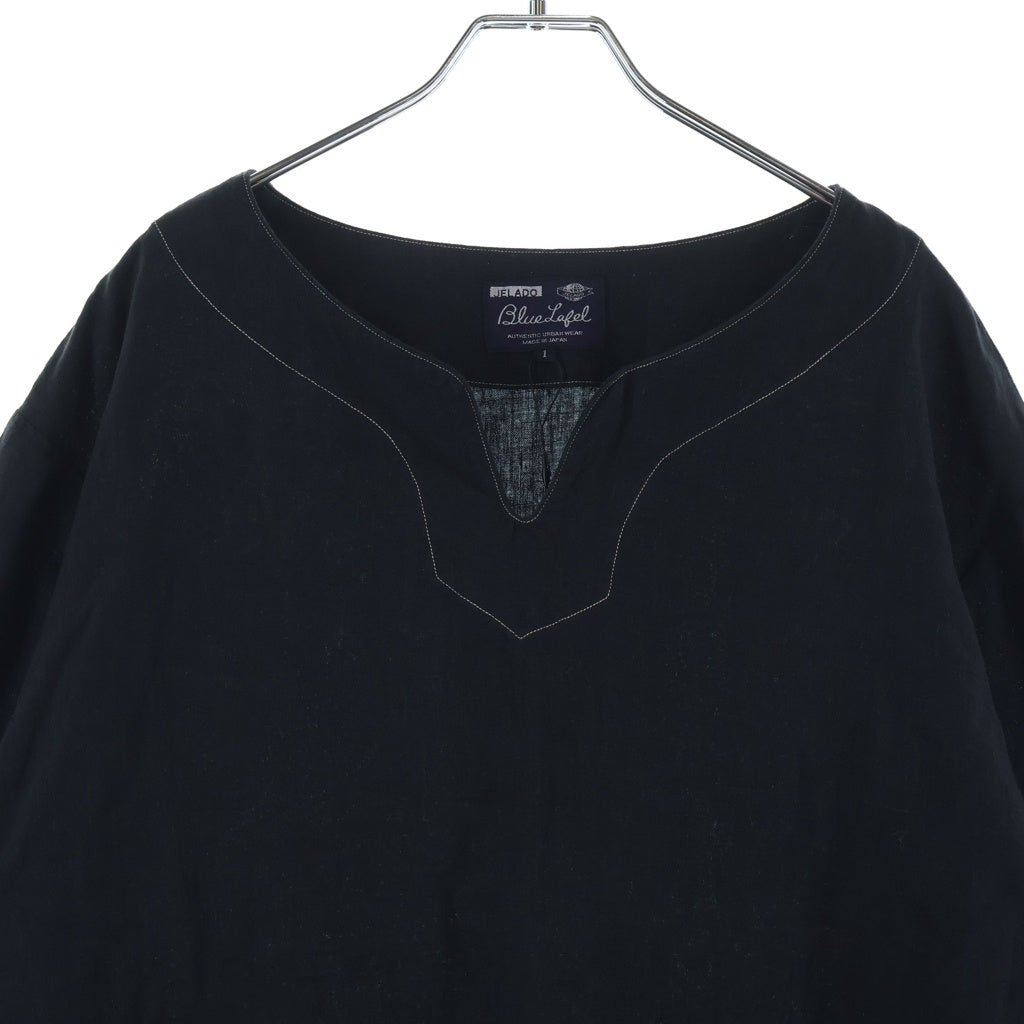 JELADO ジェラード BLUE LABEL Sleeping Shirt ブルーレーベル リネン スリーピング 長袖シャツ ブラック BL02104 JELADO(ジェラード) BLUE LABEL Sleeping Shirt ブルーレーベル リネン