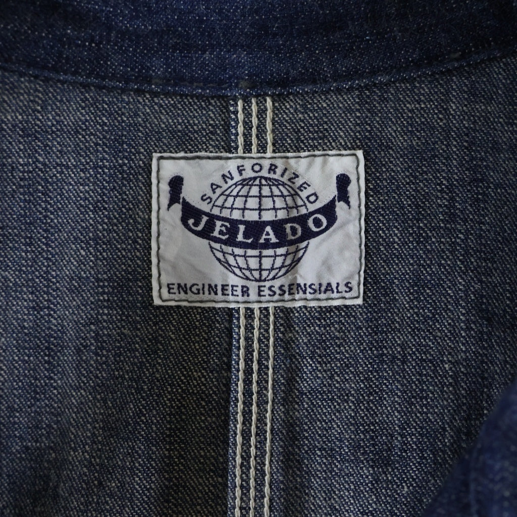 JELADO(ジェラード) LASTRESORT COVERALL ラストリゾート デニム カバーオール ジャケット インディゴ 491J
