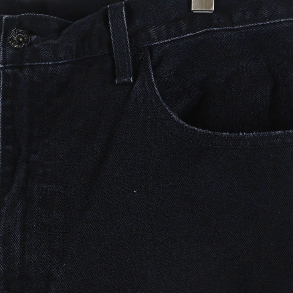 Levi's(リーバイス) 517 EDIFICE別注 エディフィス ジップフライ ブーツカット デニムパンツ ブラック 003T3-0000