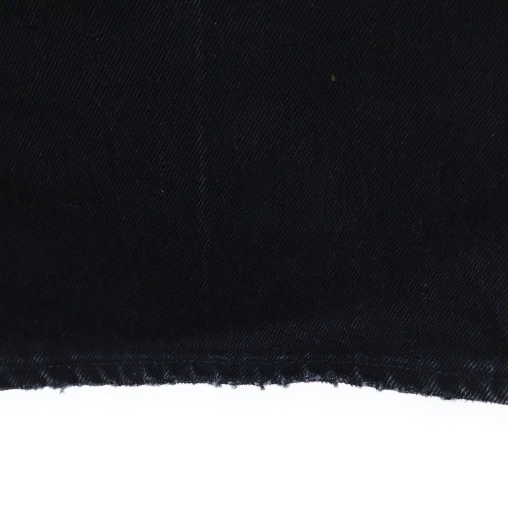 Levi's(リーバイス) 517 EDIFICE別注 エディフィス ジップフライ ブーツカット デニムパンツ ブラック 003T3-0000