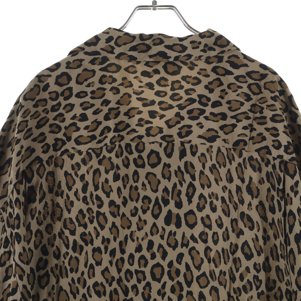 JELADO(ジェラード) STARRY GATE Leopard Pattern Vincent Shirt レオパード レーヨン オープンカラー ヴィンセント 半袖シャツ ブラウン
