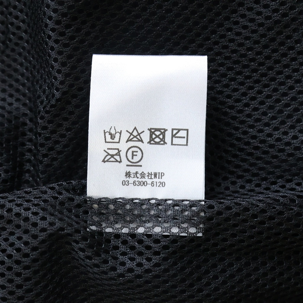 NO BRAND(ノーブランド) Local Golf ローカルゴルフ Convertible Stretch Nylon JKT ロゴ刺繍 コンバーチブル ストレッチ ナイロン ハーフジップ プルオーバージャケット LG-054JK-24