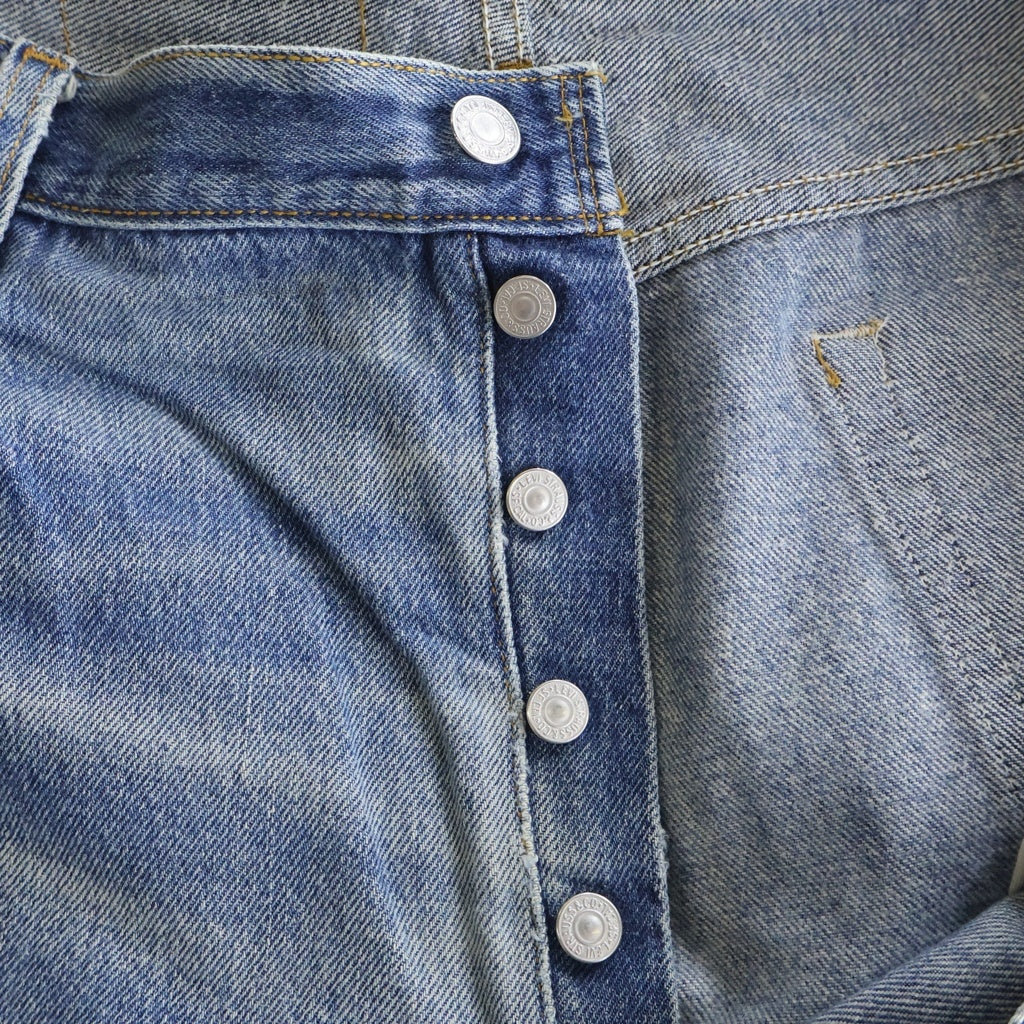Levi's(リーバイス) 90s VINTAGE 501XX バレンシア製 ボタン裏555 ヴィンテージ ボタンフライ デニムパンツ インディゴ 501‐0000