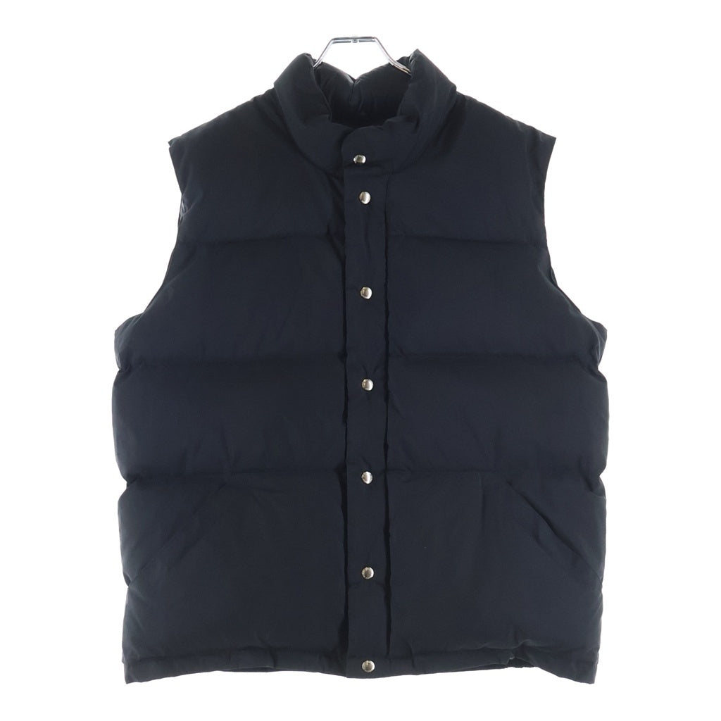 NO BRAND(ノーブランド) Crescent Down Works（クレセント ダウン ワークス） コットン ダウンべスト ブラック