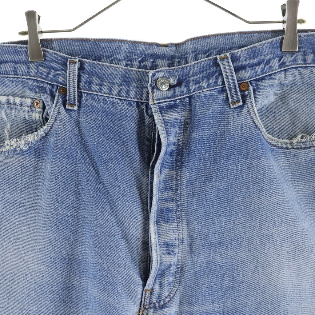 Levi's(リーバイス) 80s VINTAGE ボタン裏524 スモールe 赤耳 デニムパンツ インディゴ