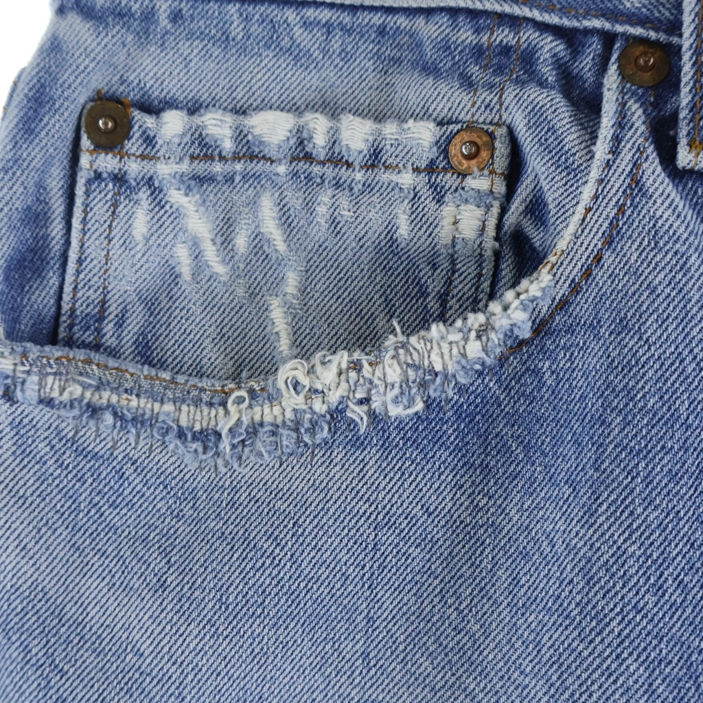 Levi's(リーバイス) 80s VINTAGE ボタン裏524 スモールe 赤耳 デニムパンツ インディゴ