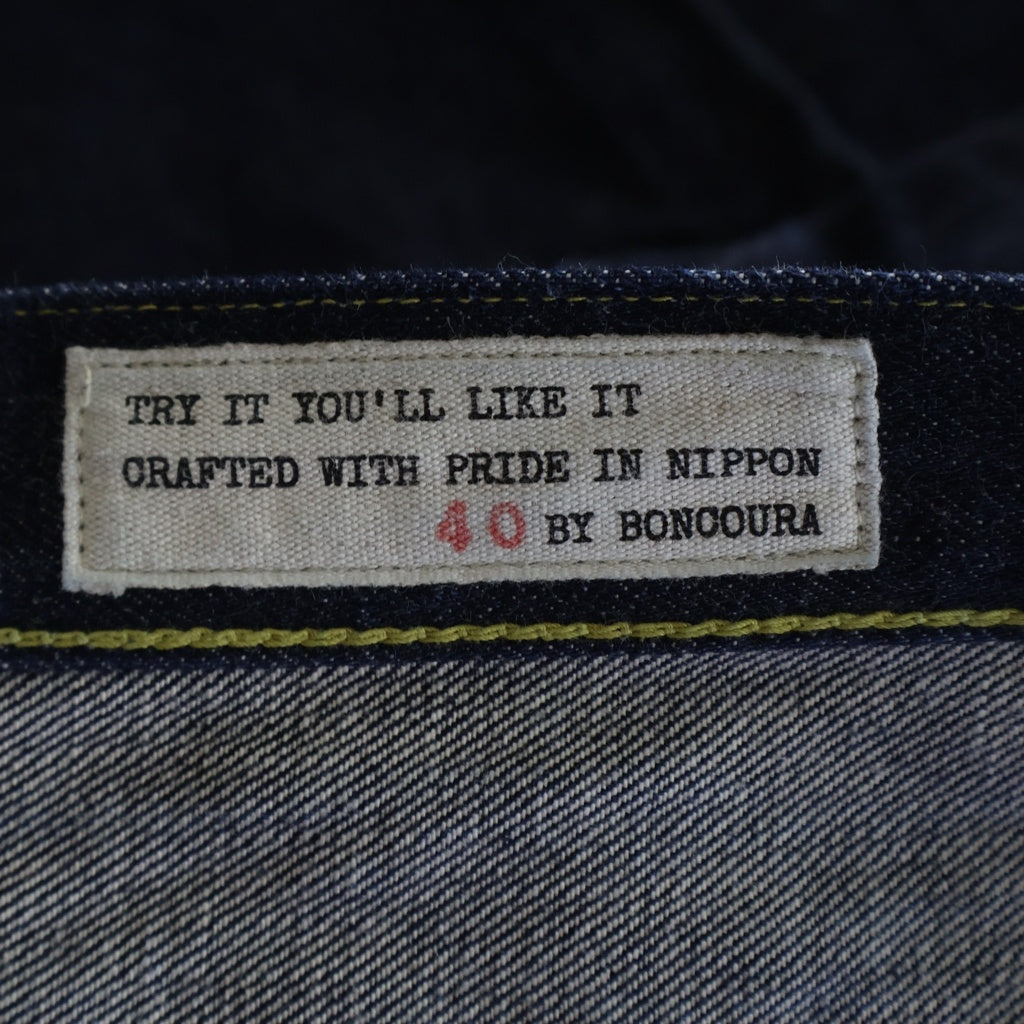 BONCOURA(ボンクラ) XX DENIM PANTS デニムパンツ インディゴ