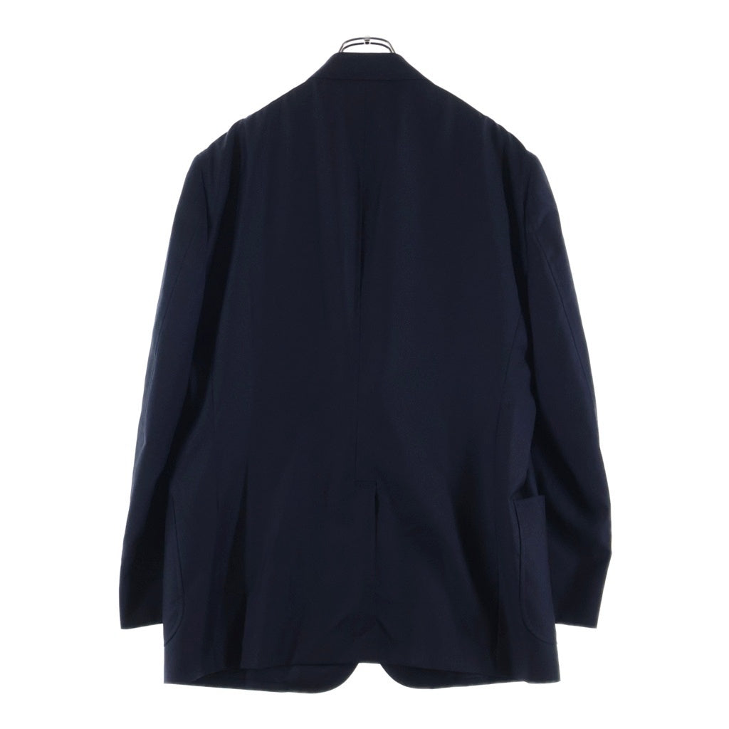 BROOKS BROTHERS ブルックス ブラザーズ ×WAIPER ワイパー キュプラ 段返り3釦ブレザー 3B テーラードジャケット ネイビー BROOKS BROTHERS(ブルックス ブラザーズ) ×WAIPER ワイパー キュプラ