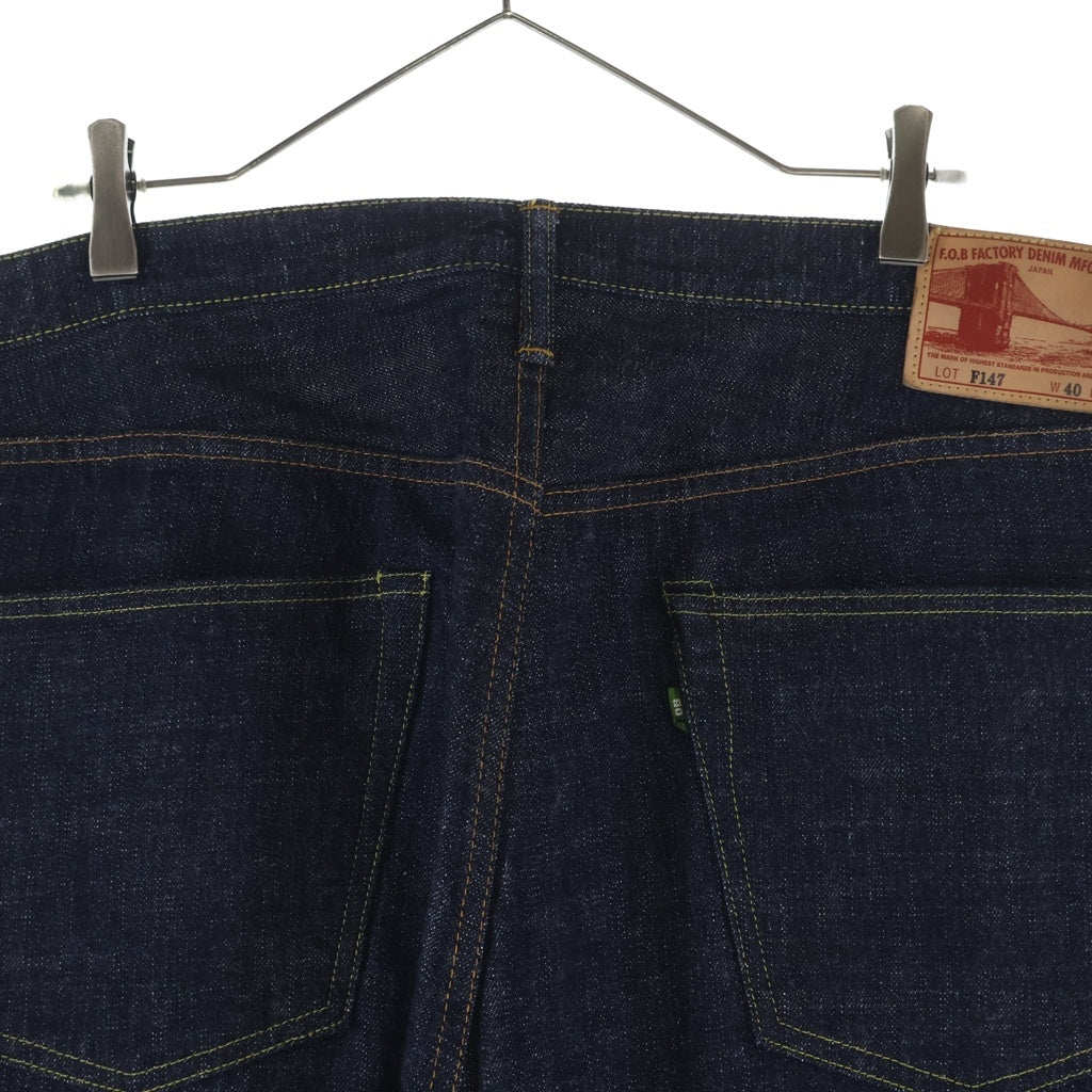 FOB FACTORY(エフオービー ファクトリー) G3 SELVEDGE DENIM 5P セルヴィッチ デニムパンツ ジーンズ インディゴ F147