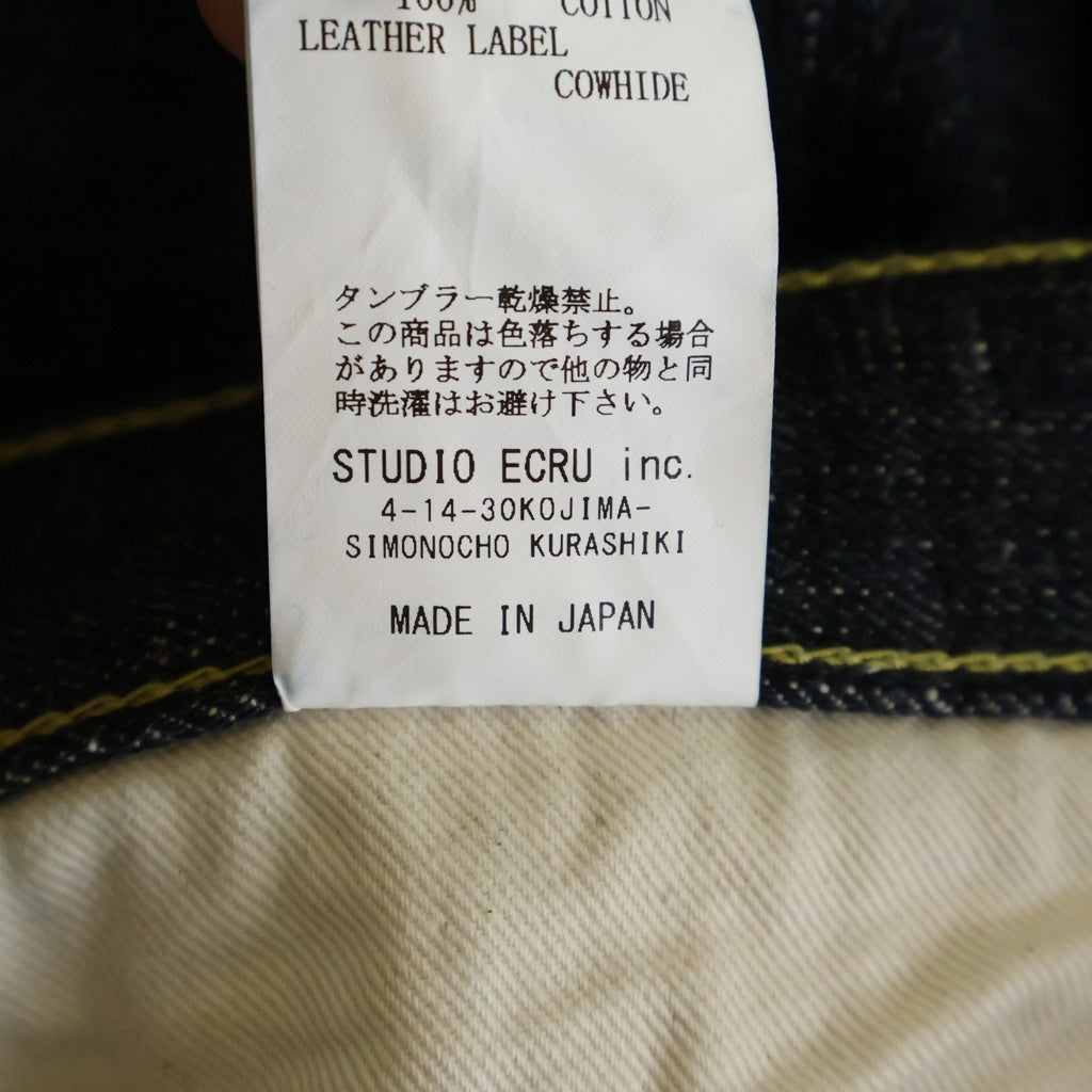 FOB FACTORY(エフオービー ファクトリー) G3 SELVEDGE DENIM 5P セルヴィッチ デニムパンツ ジーンズ インディゴ F147