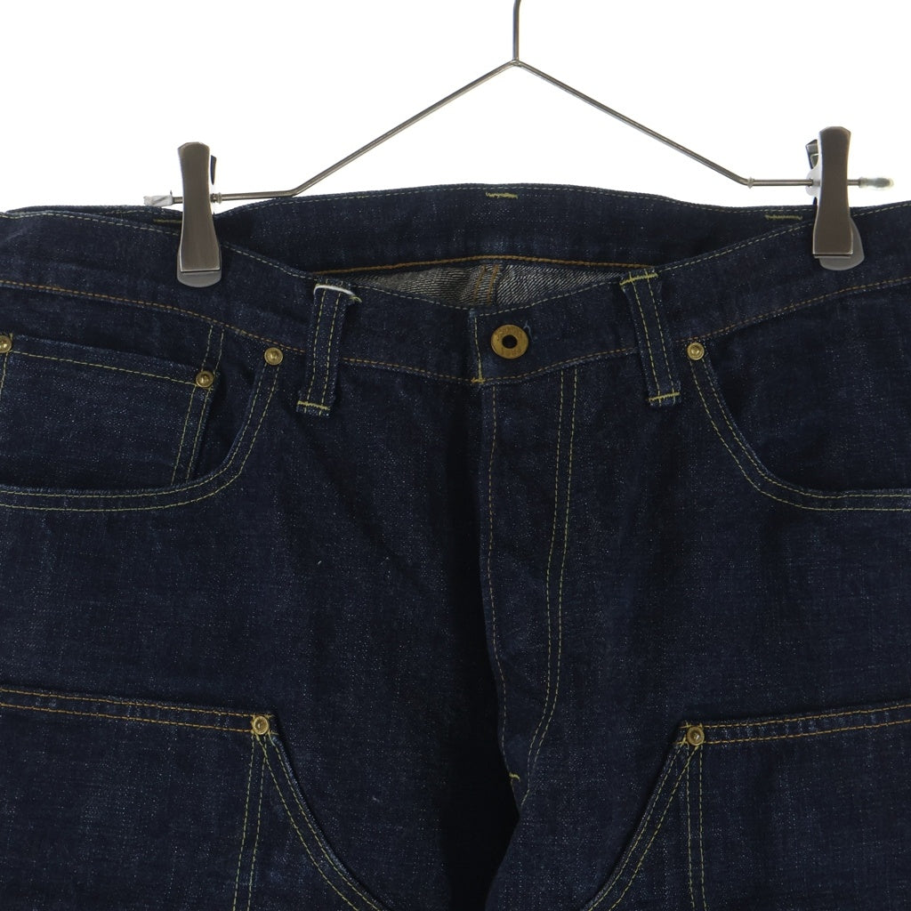 TROPHY CLOTHING(トロフィークロージング) W Knee Standard Dirt Denim 1606 ダブルニー スタンダード ダートデニム ワークパンツ インディゴ