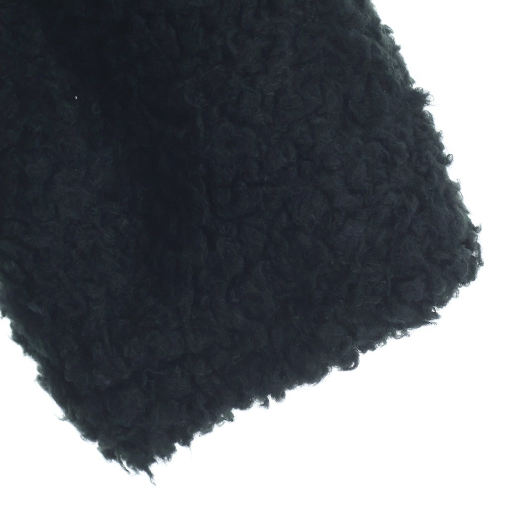 NO BRAND ノーブランド SUNNY SPORTS（サニースポーツ） BIGGEST POODLE COAT ビゲスト プードル コート ムートンジャケット ブラック NO BRAND(ノーブランド) SUNNY SPORTS（サニースポーツ） BIGGEST