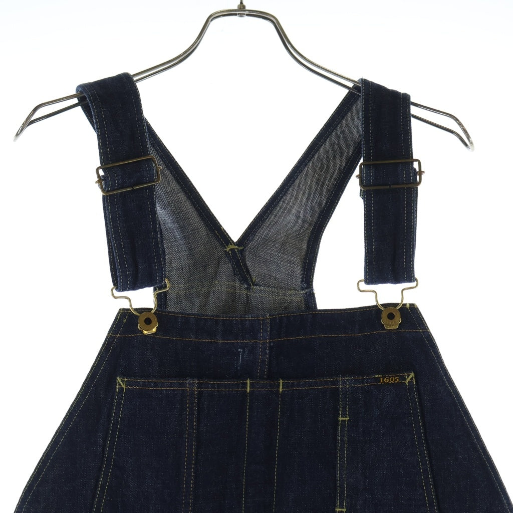 TROPHY CLOTHING(トロフィークロージング) W Knee Carpenter Overall Dirt Denim ダブルニー カーペンター オーバーオール ダートデニム インディゴ