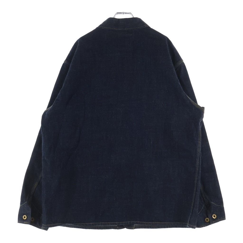 TROPHY CLOTHING(トロフィークロージング) Chore Jacket Dirt Denim ダートデニムカバーオール ジャケット インディゴ