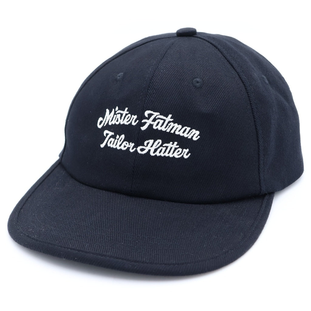 NO BRAND(ノーブランド) BRUNEL&CO HATMAKERS MECHANIC CAP ブルーネルハットメイカーズ カウハイド レザーパッチ ショートバイザー 6パネル レザー ベースボールキャップ 帽子 B-402