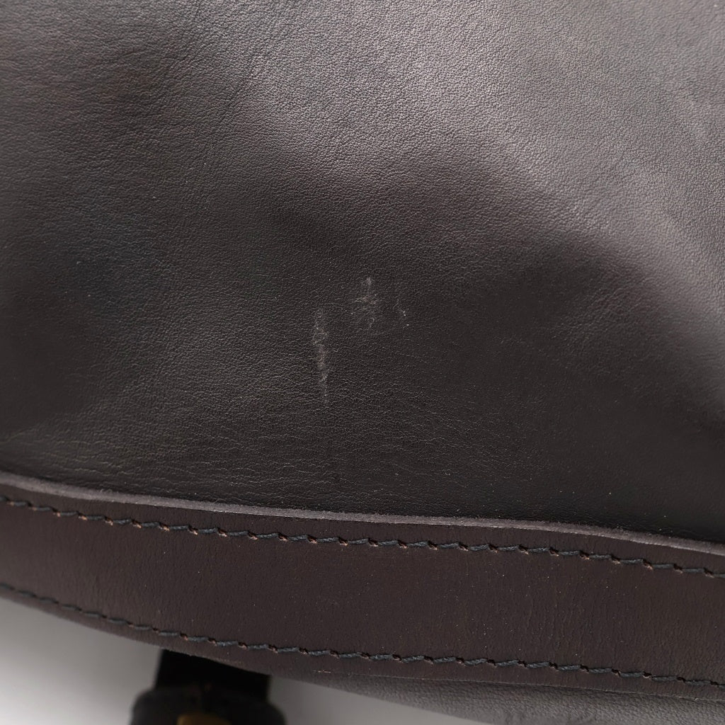 vasco(ヴァスコ) LEATHER WANDER PURSE BAG B.L.W ヴァスコ ゴールド金具 巾着 ワンショルダー レザー バッグ ブラウン VS-213L レディース
