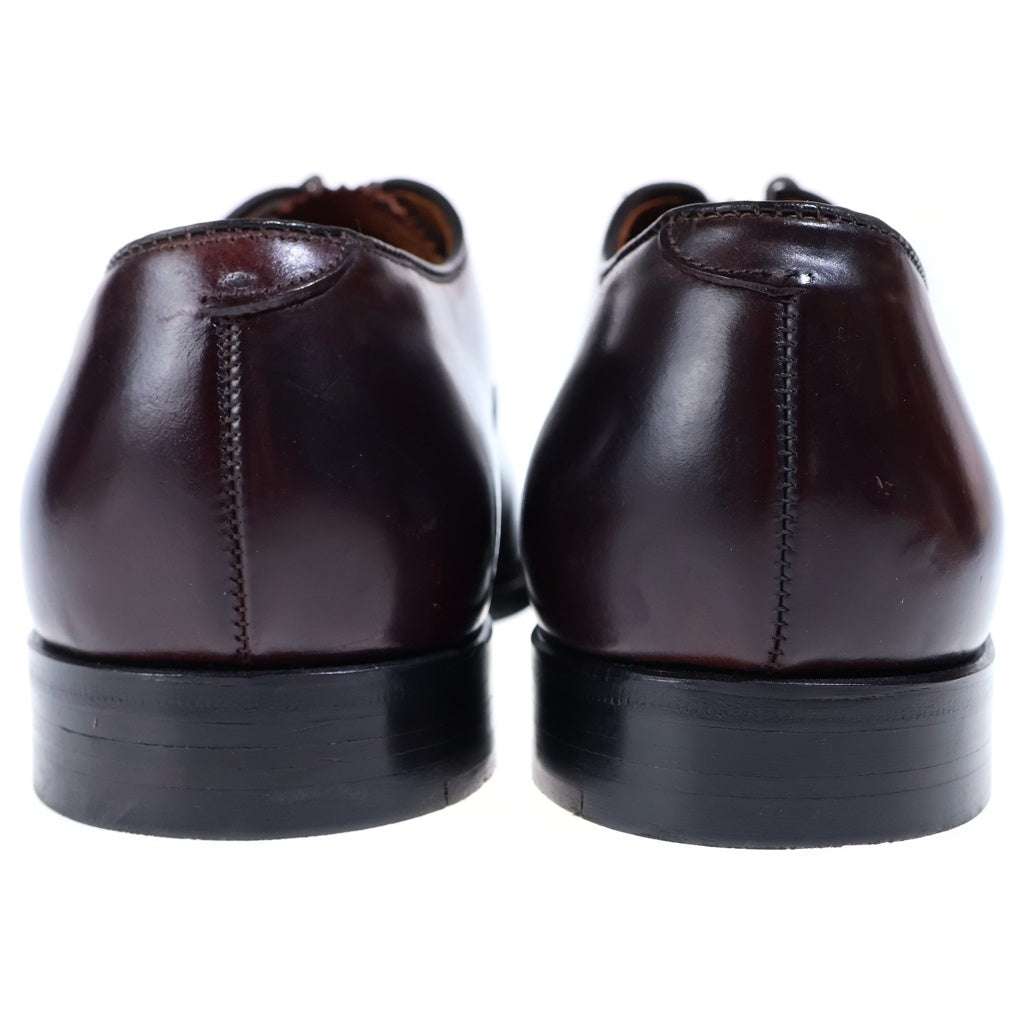 Alden(オールデン) 9015 COLOR 8 SHELL CORDOVAN PERFORATED STRAIGHT TIP BALMORAL コードバン 内羽根式 レザー シューズ 革靴 ブラウン