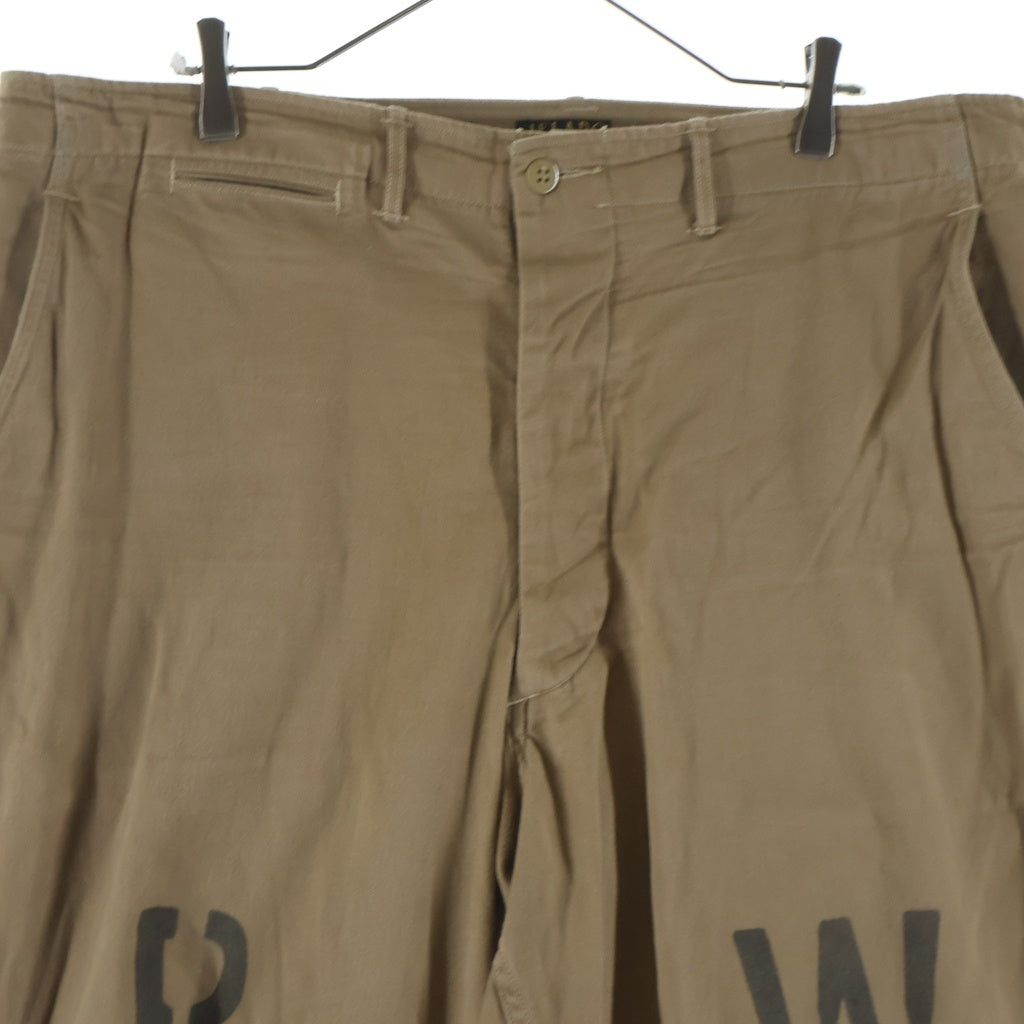 JELADO(ジェラード) Khaki Last Resort Chino Cloth Stencil カーキ ラストリゾート チノクロス ステンシル チノパンツ ベージュ AG94341B