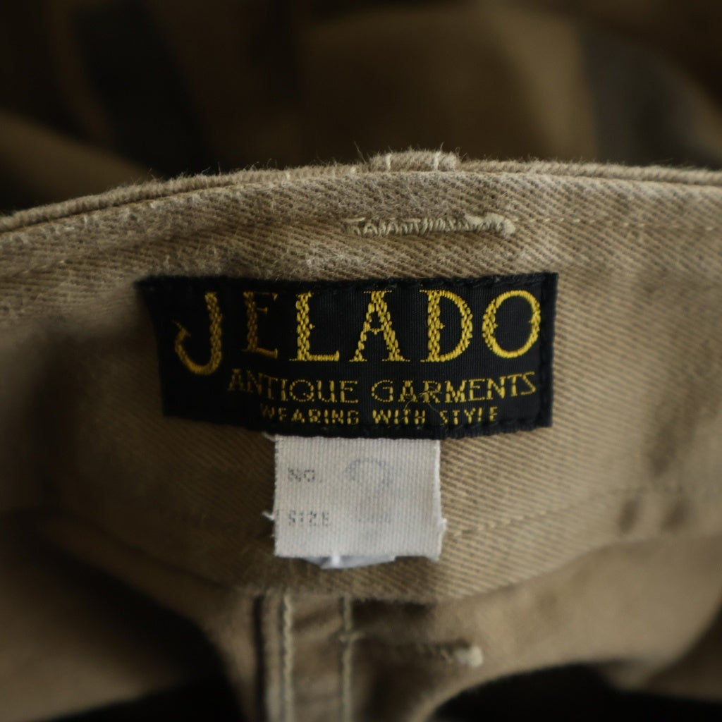 JELADO(ジェラード) Khaki Last Resort Chino Cloth Stencil カーキ ラストリゾート チノクロス ステンシル チノパンツ ベージュ AG94341B