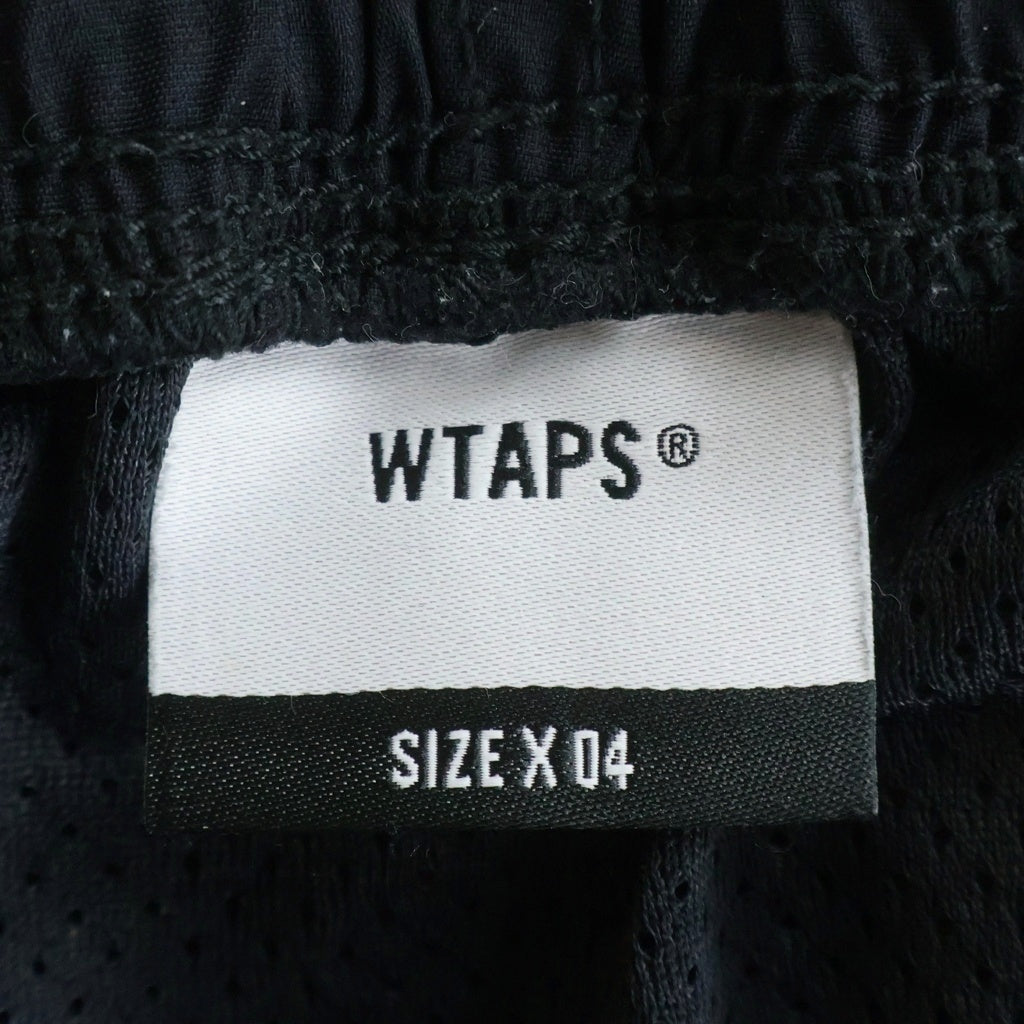 WTAPS(ダブルタップス) 23SS SDDS2002/SHORTS/NYLON.TAFFETA ナイロン タフタ ショーツ ハーフパンツ ショートパンツ ブラック 231WVDT-PTM08