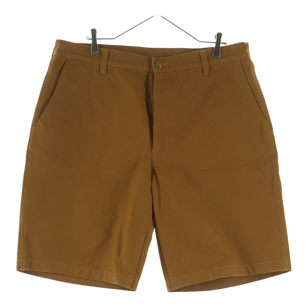 NO BRAND ノーブランド Timc Inc.（東京インディアンズ） DB shorts ダック地 ワーク ショートパンツ ハーフパンツ ショーツ ブラウン NO BRAND(ノーブランド) Timc Inc.（東京インディアンズ） DB shorts