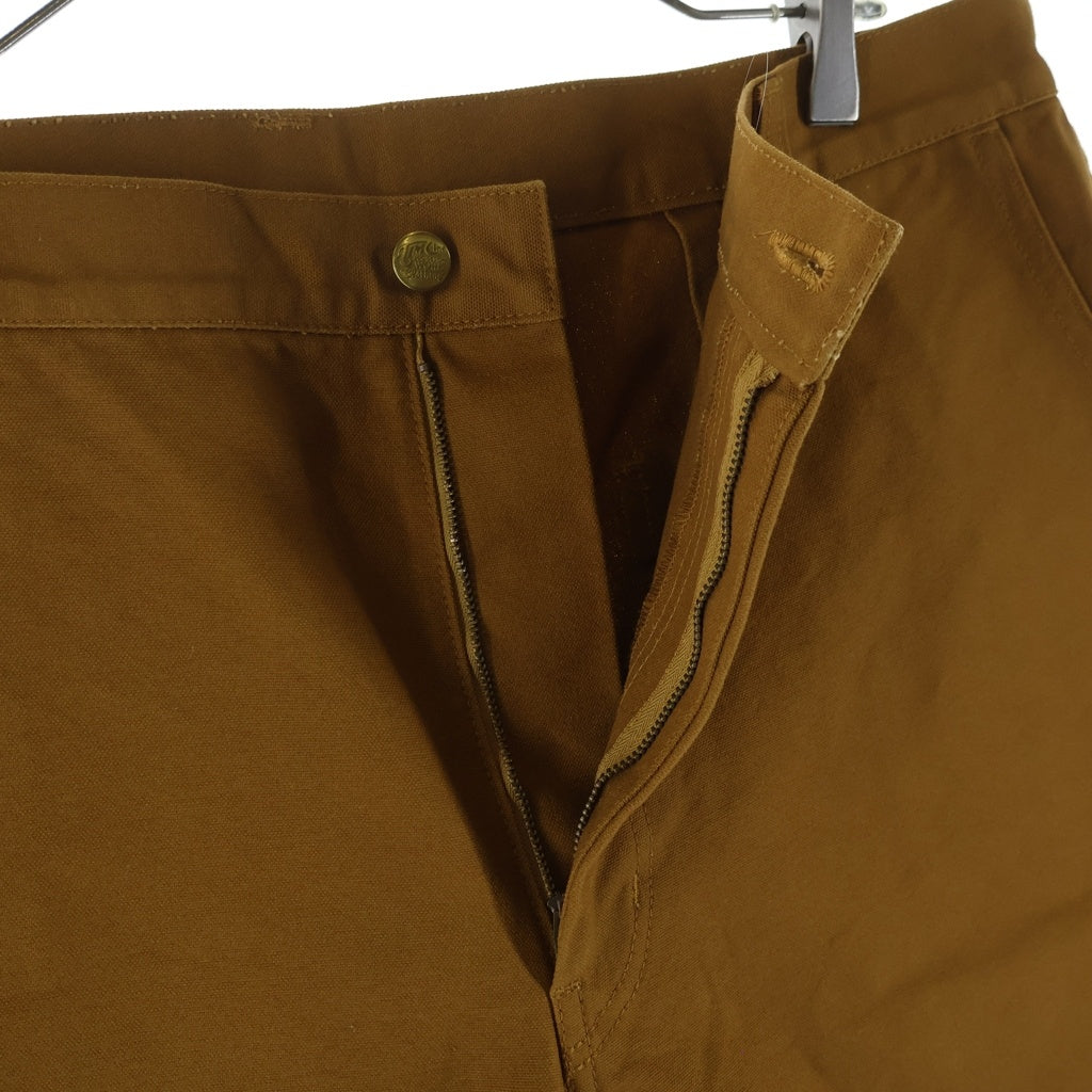 NO BRAND ノーブランド Timc Inc.（東京インディアンズ） DB shorts ダック地 ワーク ショートパンツ ハーフパンツ ショーツ ブラウン NO BRAND(ノーブランド) Timc Inc.（東京インディアンズ） DB shorts