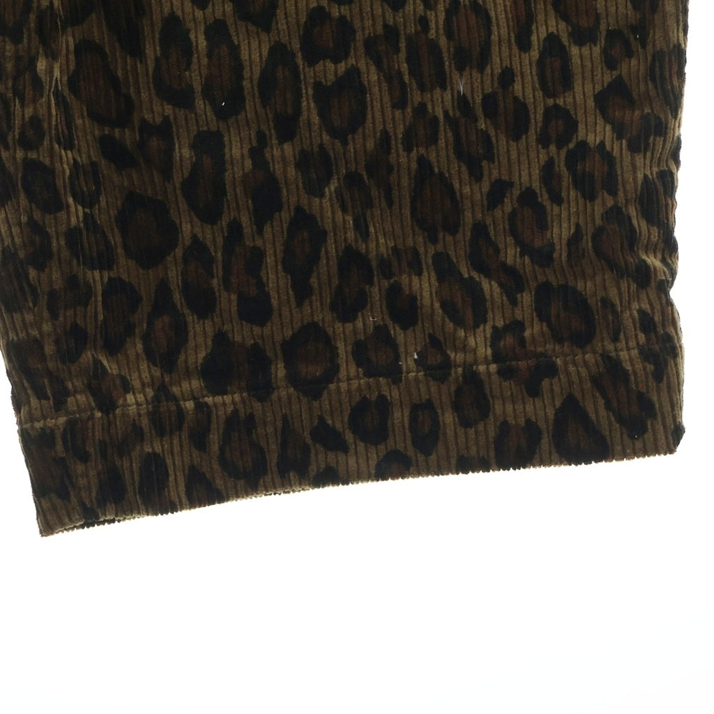 JELADO ジェラード Vannes Trousers ヴァンヌ トラウザース レオパード コーデュロイ テーパードパンツ ブラウン BL02310 JELADO(ジェラード) Vannes Trousers ヴァンヌ トラウザース