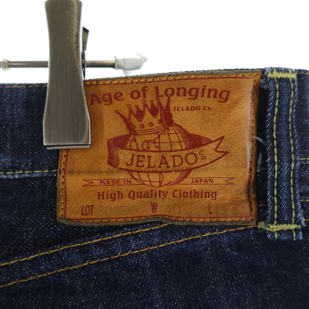 JELADO(ジェラード) LASTRESORT BLACK TAG 301EXX PANTS ラストリゾート ブラックタグ ワイドストレート デニムパンツ インディゴ JP94301E